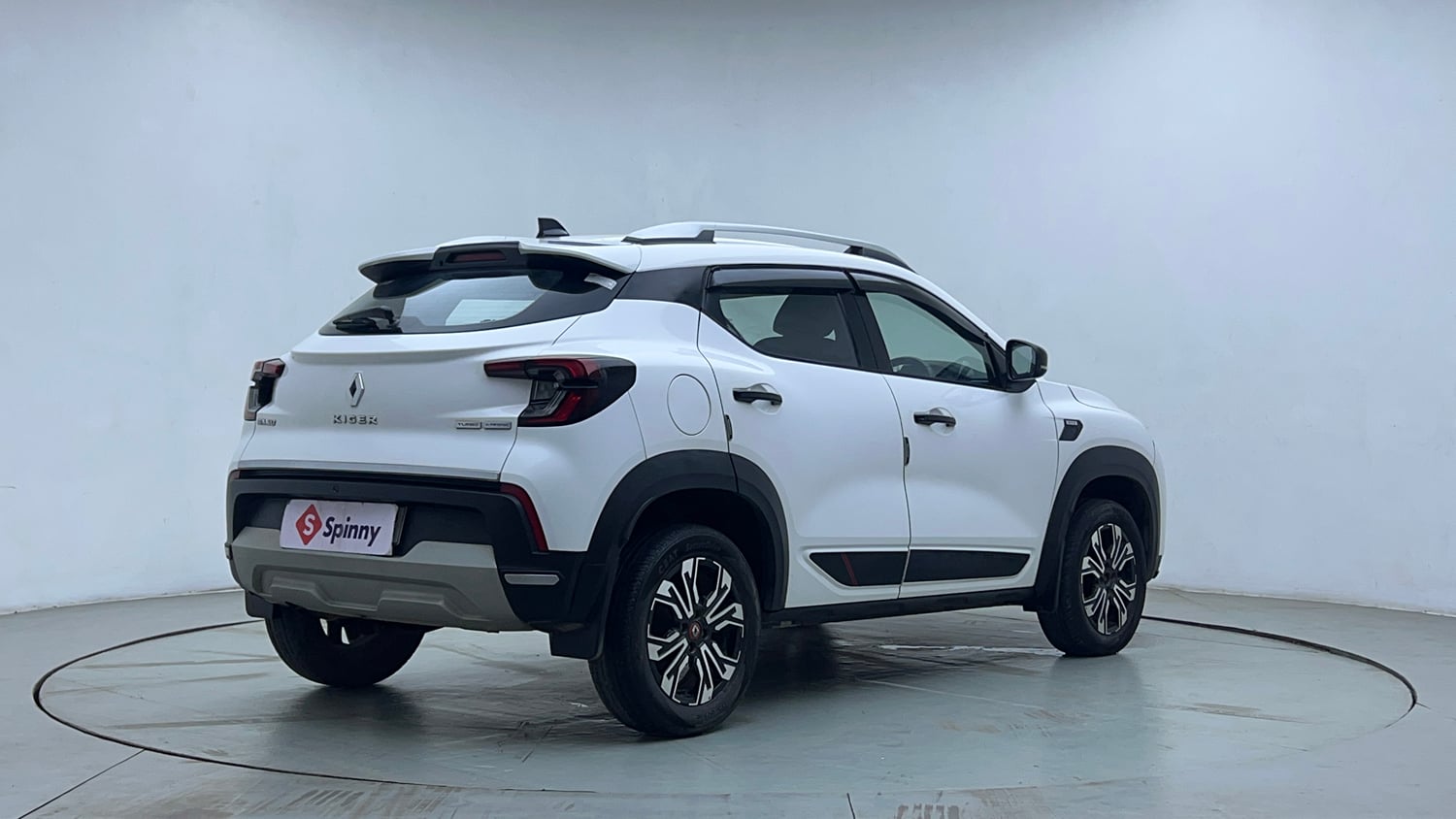 Used 2022 Renault Kiger RXZ Turbo CVT Petrol Automatic exterior RIGHT REAR CORNER VIEW