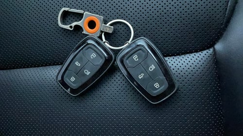 Used 2024 Tata Nexon Creative 1.2 Petrol 6MT Dark Edition Petrol Manual extra CAR KEY VIEW