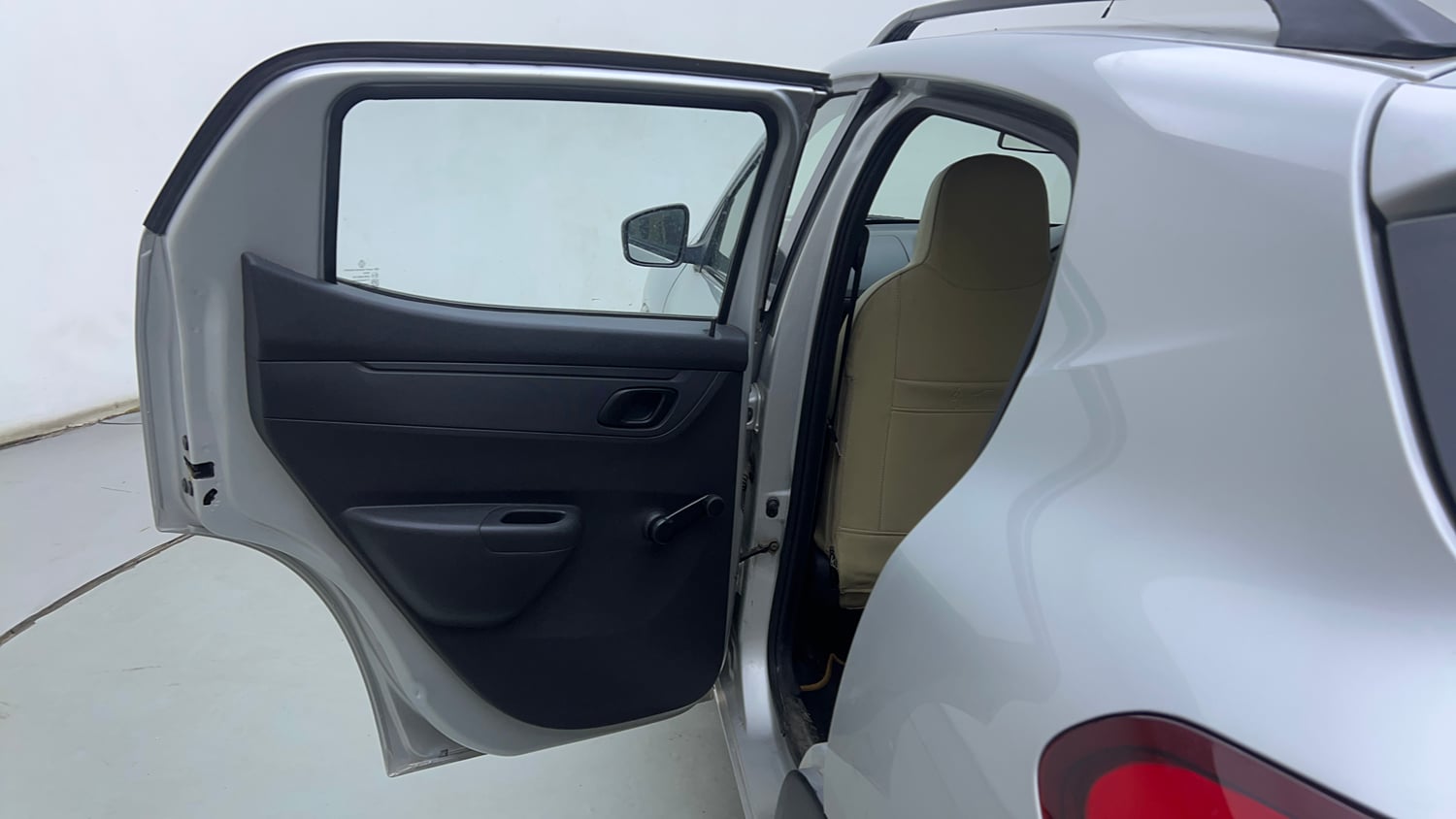 Used 2017 Renault Kwid 1.0 RXT AMT Petrol Automatic interior LEFT REAR DOOR OPEN VIEW