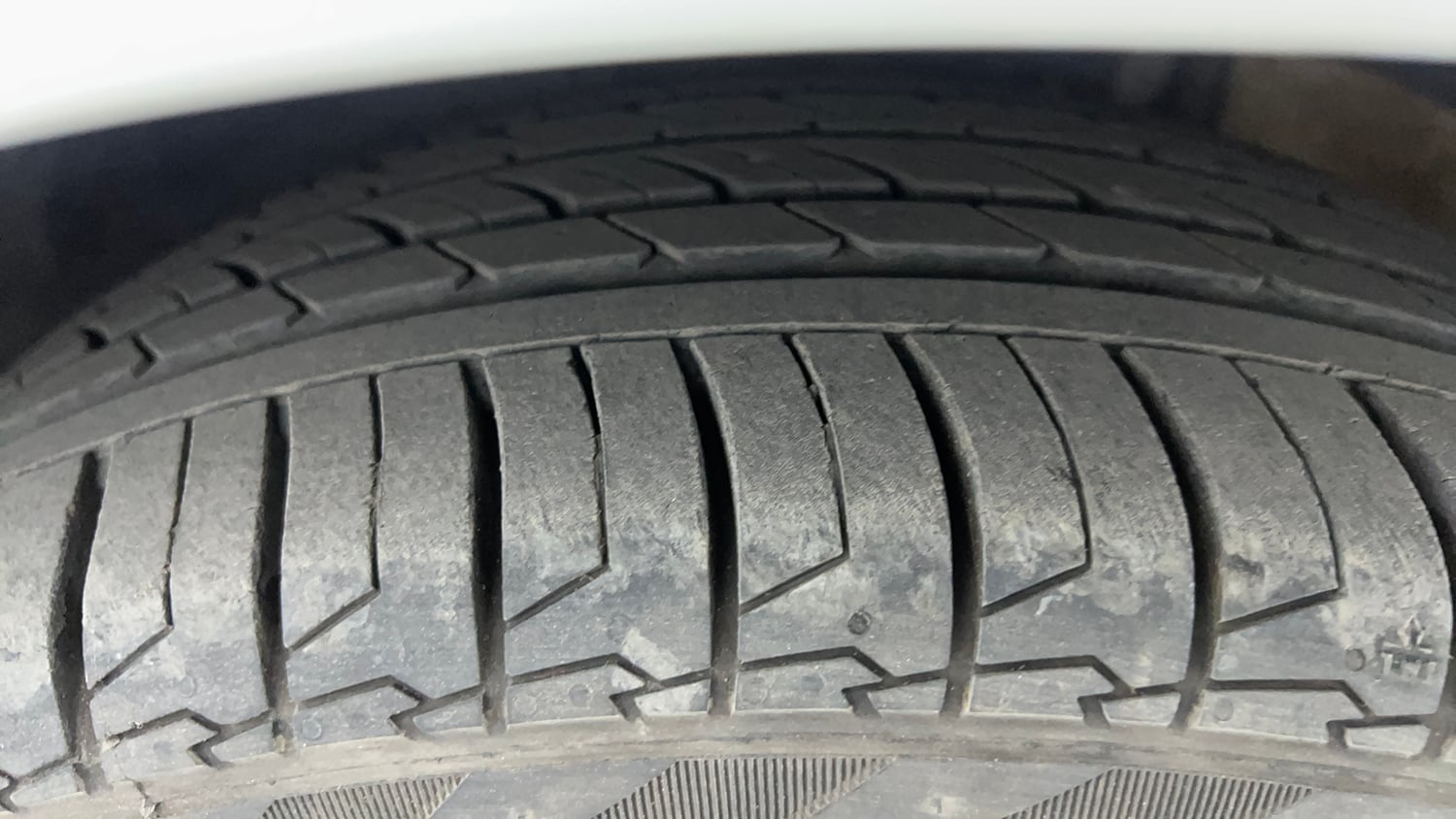 Used 2021 Volkswagen Polo GT Petrol Automatic tyres LEFT FRONT TYRE TREAD VIEW
