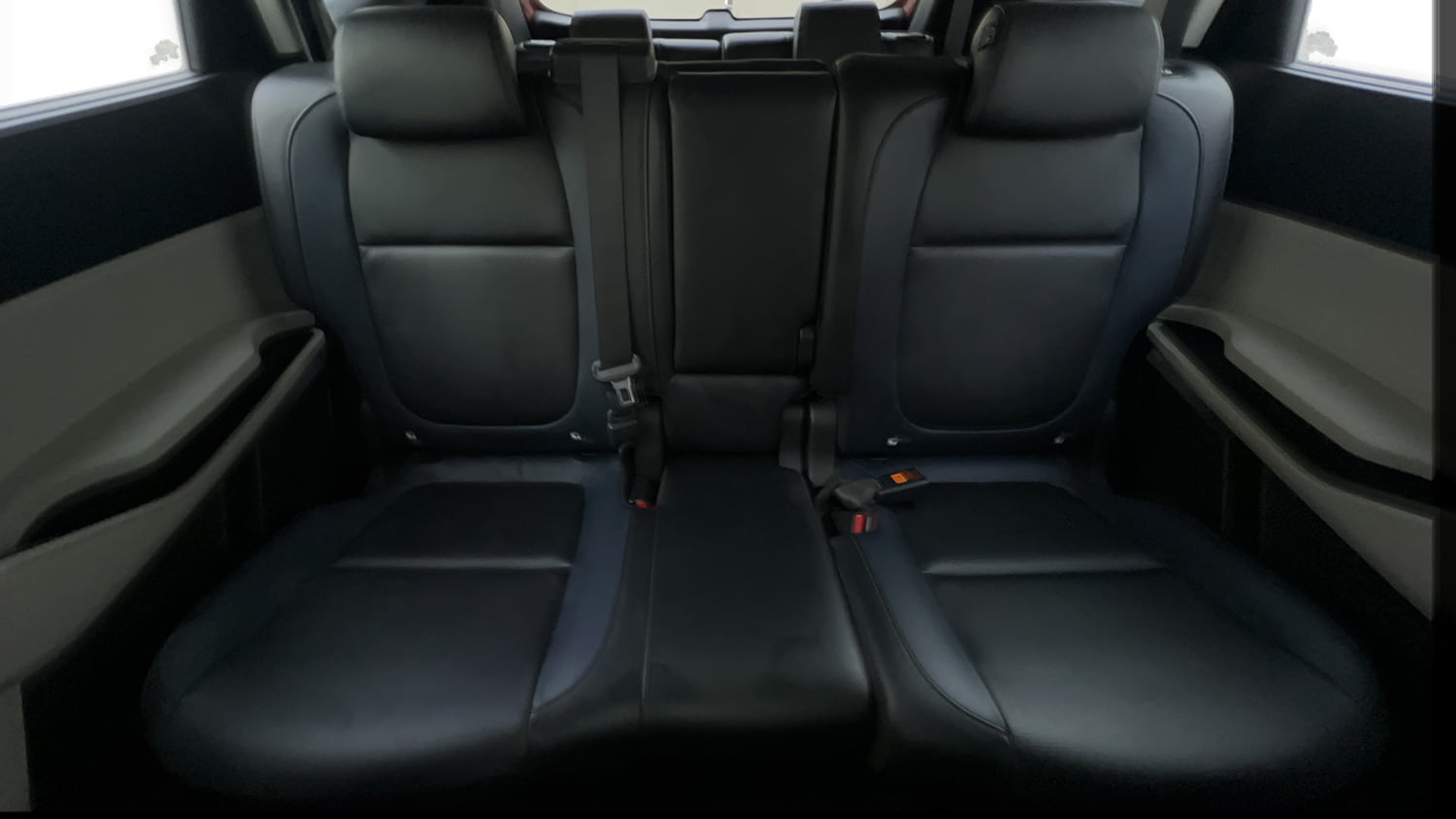 Used 2025 Kia Carens Premium (O) 1.5 Petrol 7 STR Petrol Manual interior REAR SEAT CONDITION VIEW