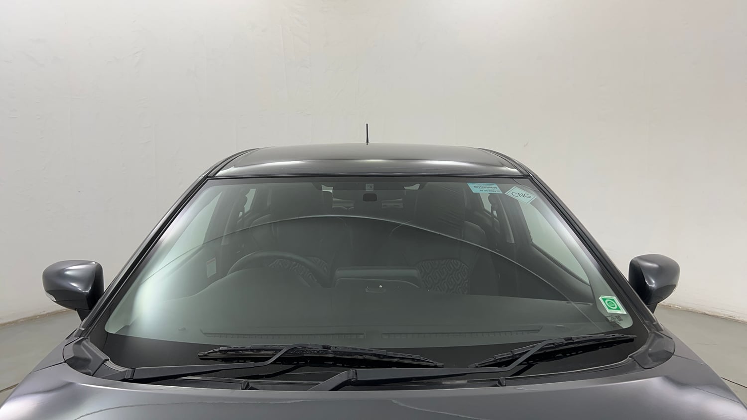 Used 2024 Maruti Suzuki Baleno Zeta MT CNG Cng Manual exterior FRONT WINDSHIELD VIEW