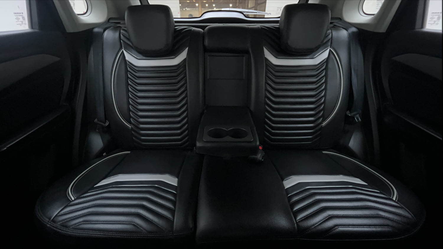 Used 2019 maruti-suzuki Vitara Brezza ZDi Plus Dual Tone AGS Diesel Automatic interior REAR SEAT CONDITION VIEW