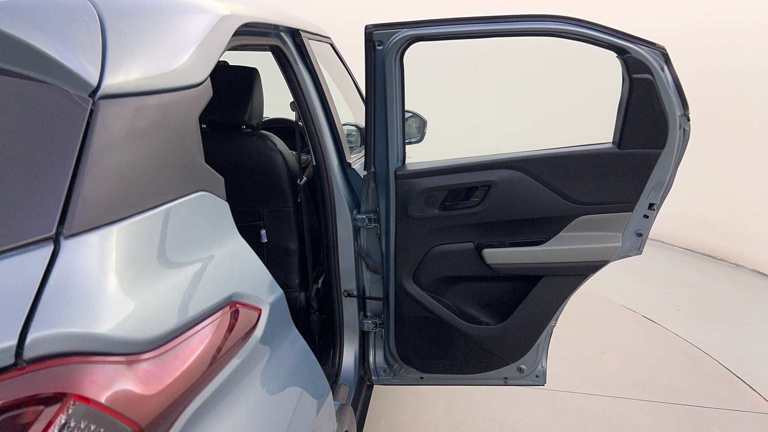 Used 2023 Tata Punch Adventure Rhythm Pack MT Petrol Manual interior RIGHT REAR DOOR OPEN VIEW