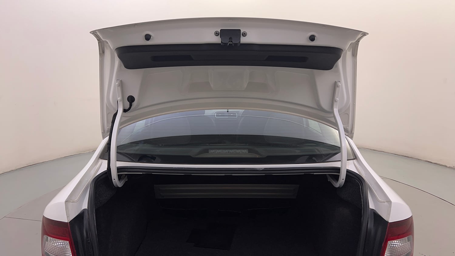 Used 2021 Skoda Rapid Style Petrol Manual interior DICKY DOOR OPEN VIEW