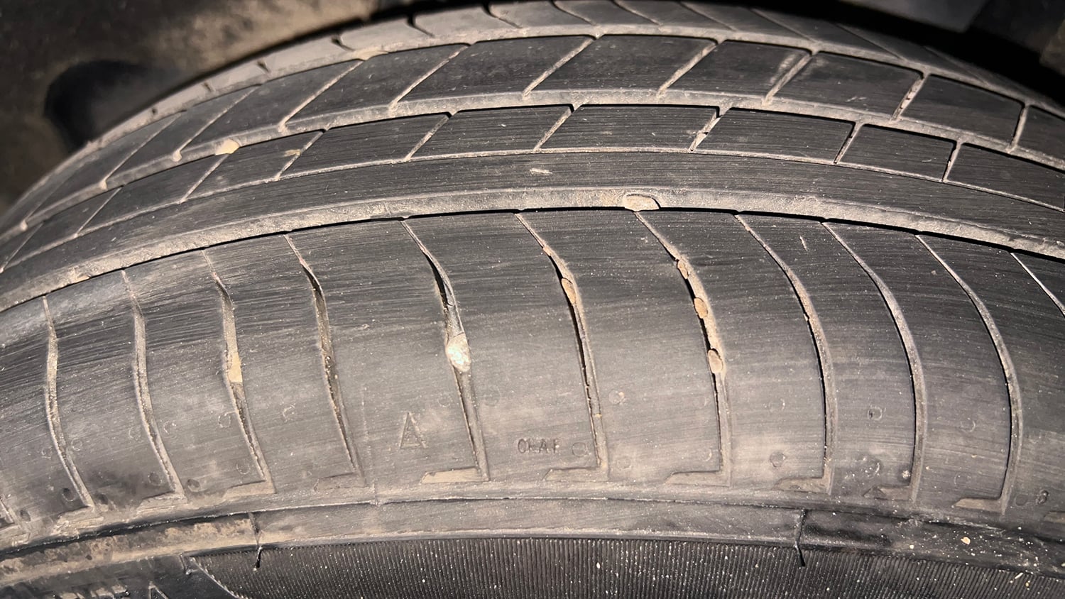 Used 2019 Maruti Suzuki Baleno Delta Petrol Manual tyres LEFT REAR TYRE TREAD VIEW