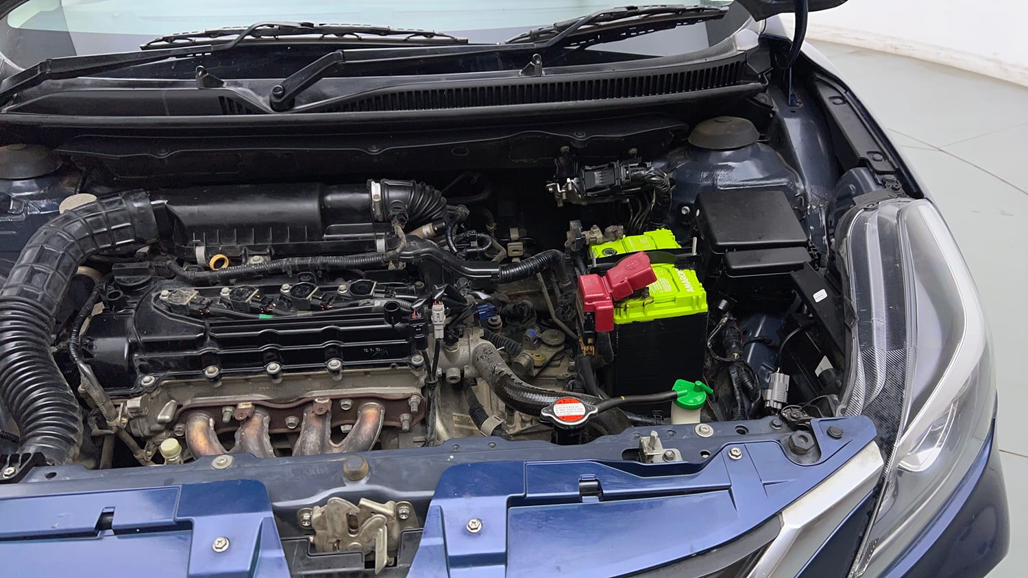 Used 2019 Maruti Suzuki Baleno Delta Petrol Manual engine ENGINE LEFT SIDE VIEW