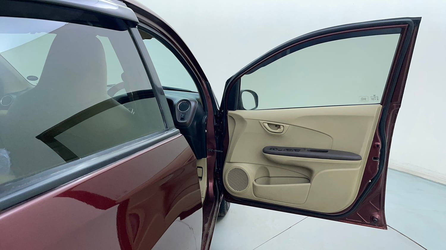 Used 2013 Honda Amaze 1.5 S i-DTEC Diesel Manual interior RIGHT FRONT DOOR OPEN VIEW