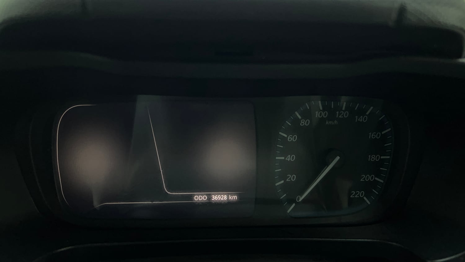 Used 2023 Tata Altroz XZA Petrol Petrol Automatic interior CLUSTERMETER VIEW