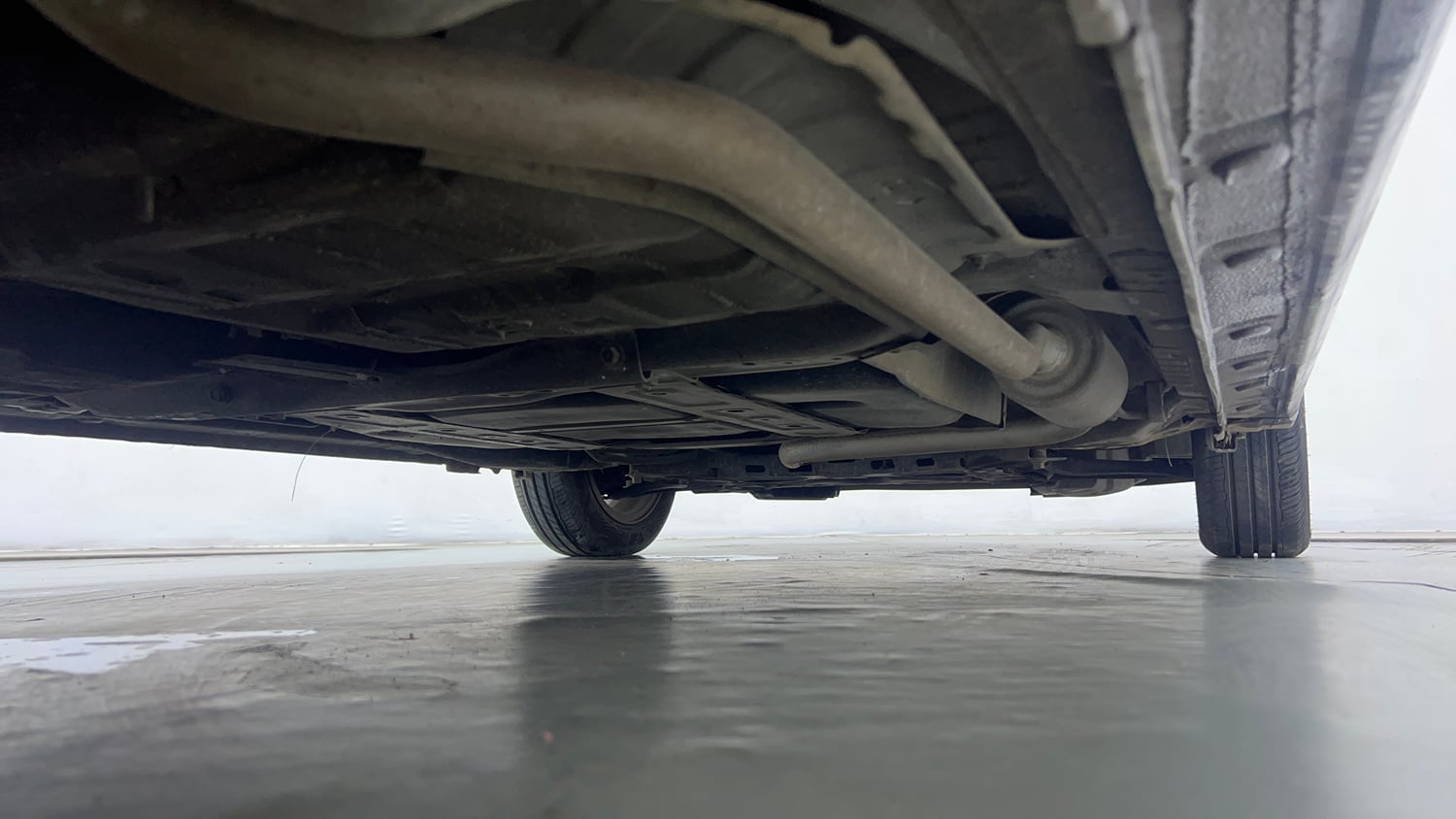 Used 2016 Honda Jazz V AT Petrol Petrol Automatic extra REAR RIGHT UNDERBODY VIEW