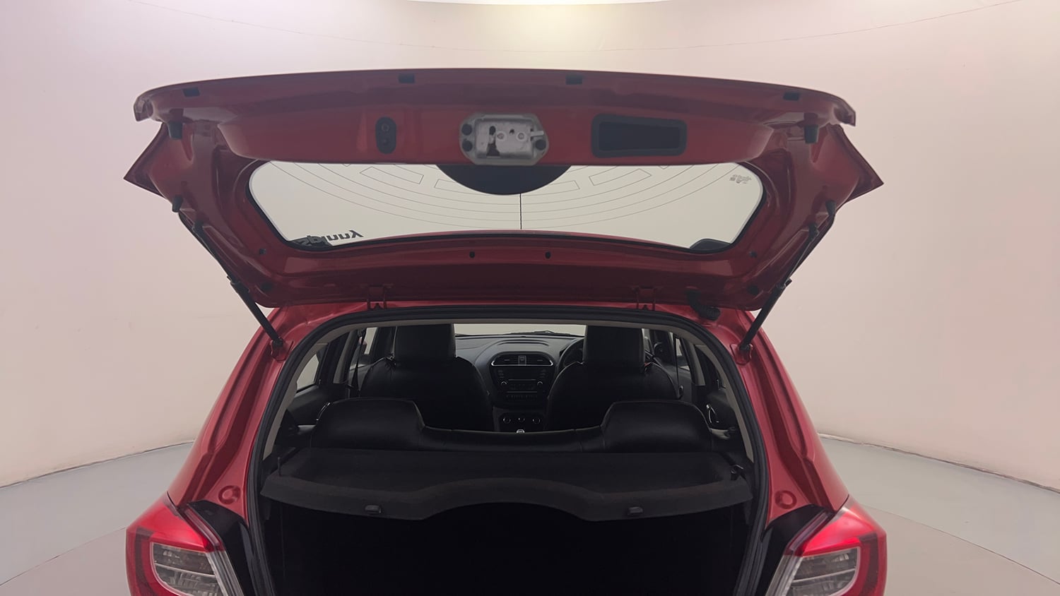 Used 2016 Tata Tiago Revotron XZ w/o Alloy Petrol Manual interior DICKY DOOR OPEN VIEW
