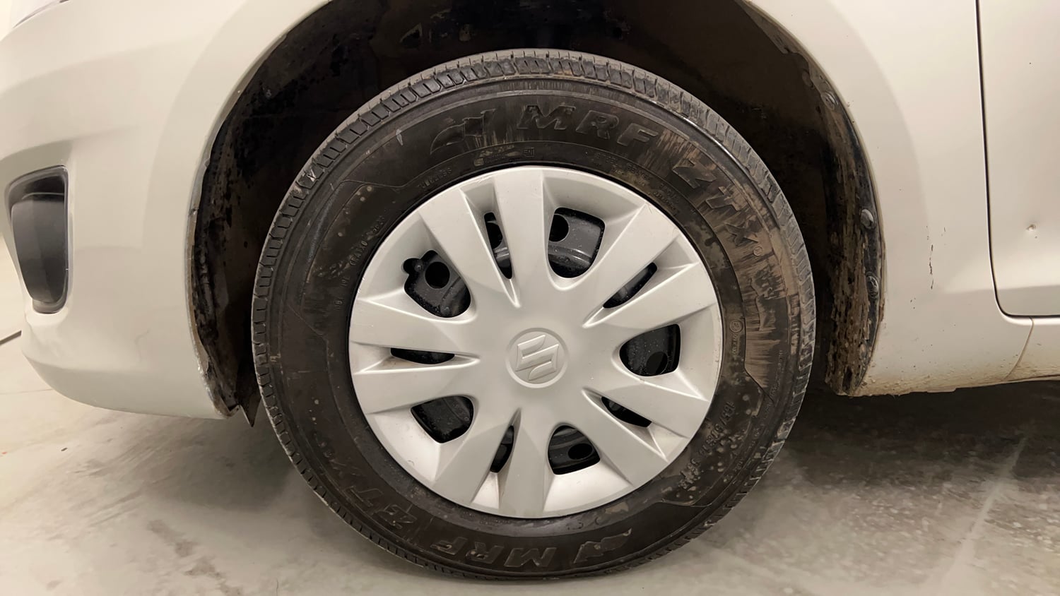 Used 2013 Maruti Suzuki Swift Dzire Automatic Petrol Automatic tyres LEFT FRONT TYRE RIM VIEW