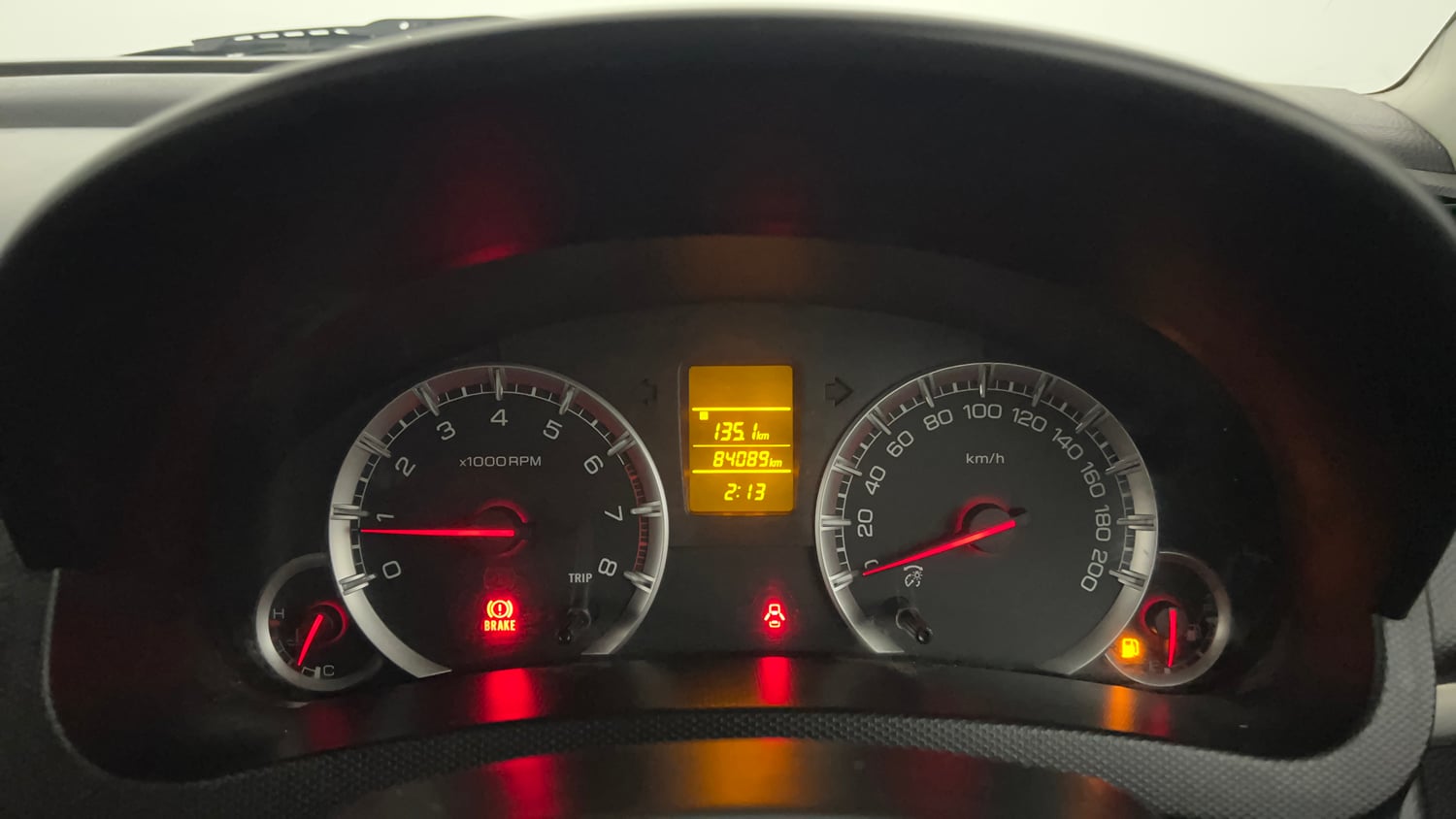 Used 2016 Maruti Suzuki Swift VXi Petrol Manual interior CLUSTERMETER VIEW