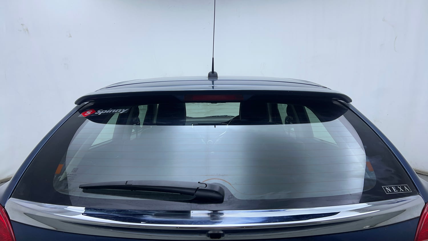 Used 2017 Maruti Suzuki Baleno Zeta 1.2 Petrol Manual exterior BACK WINDSHIELD VIEW