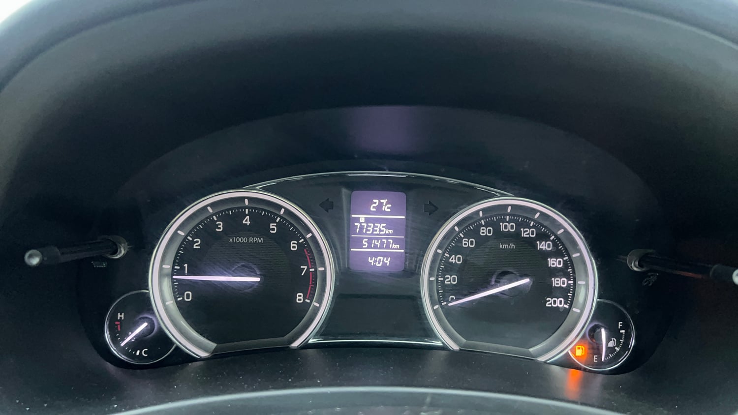 Used 2018 Maruti Suzuki Ciaz Alpha 1.4 MT Petrol Manual interior CLUSTERMETER VIEW
