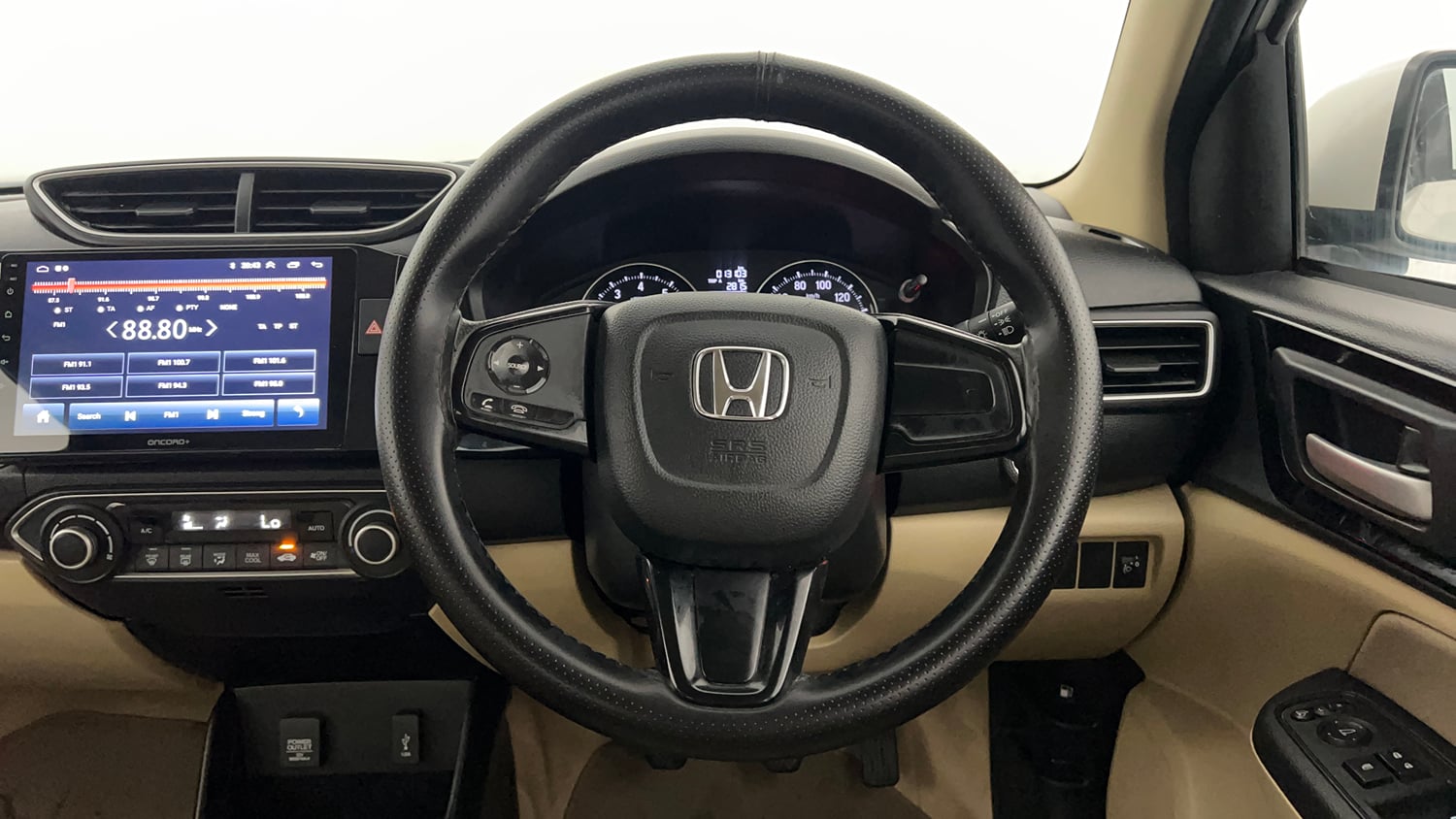 Used 2021 Honda Amaze 1.2 V MT Petrol Petrol Manual interior STEERING VIEW