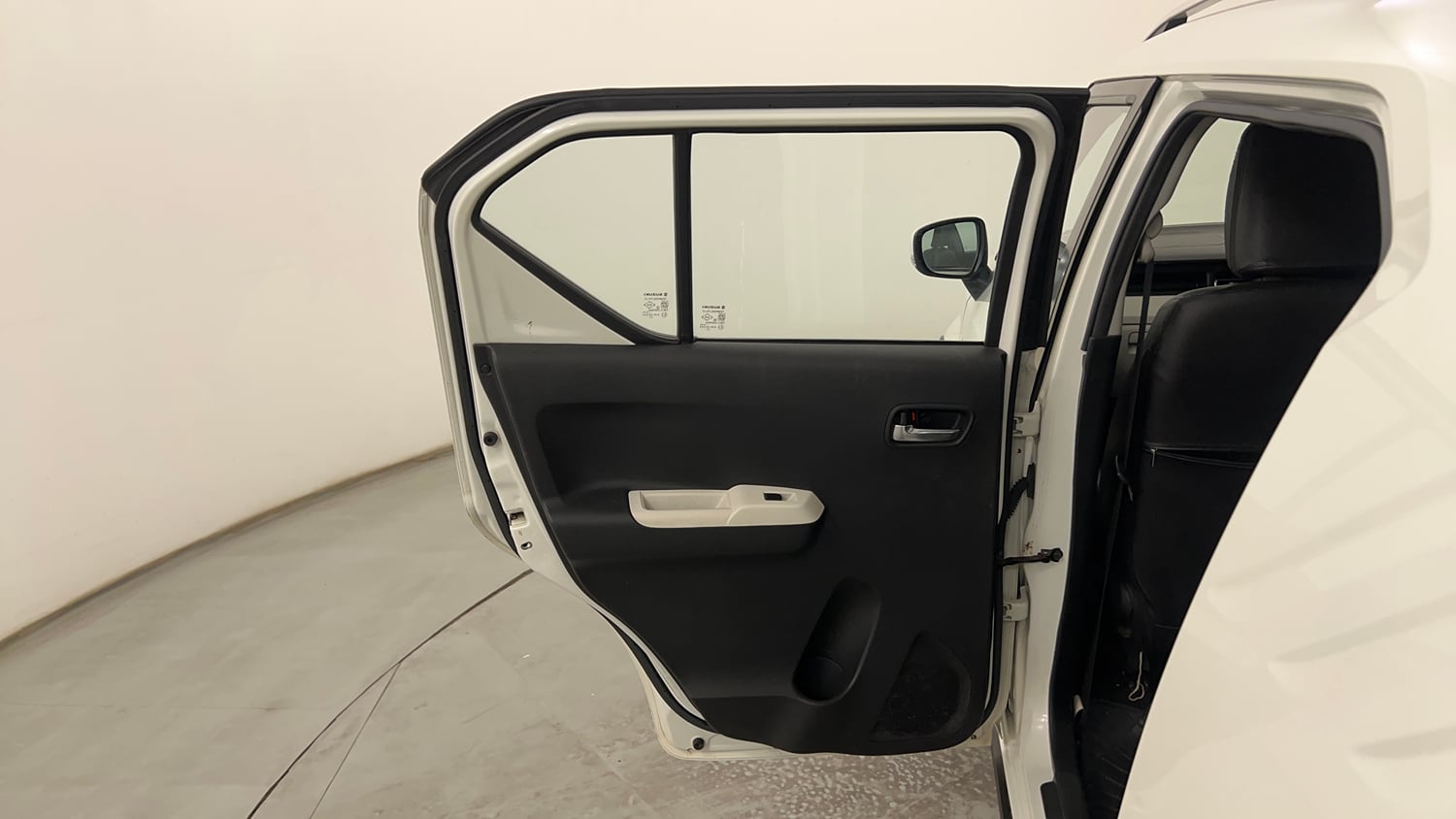 Used 2022 Maruti Suzuki Ignis Zeta 1.2 MT Petrol Manual interior LEFT REAR DOOR OPEN VIEW