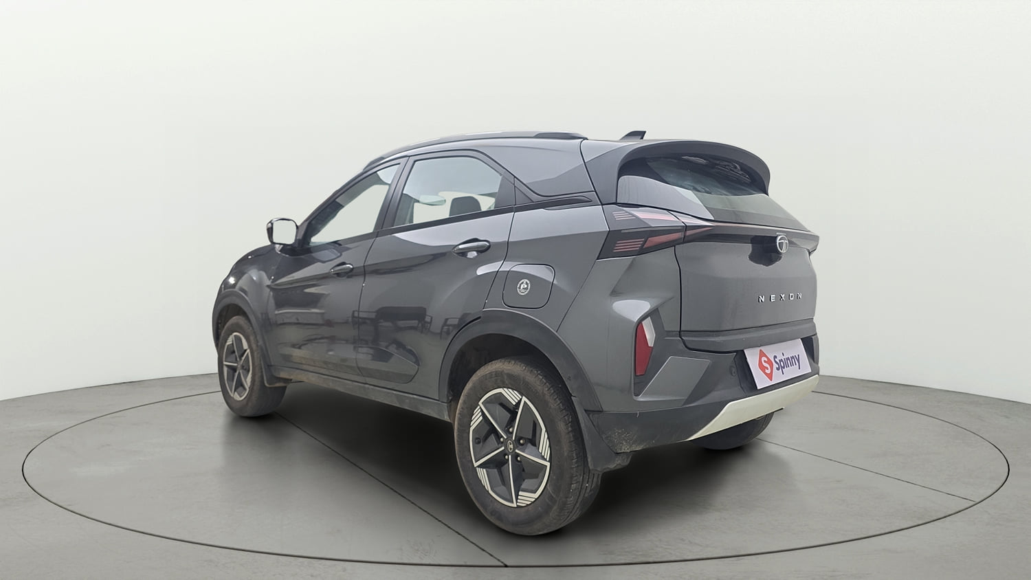 Used 2024 Tata Nexon Creative Plus 1.2 Revotron Petrol 6MT Petrol Manual exterior LEFT REAR CORNER VIEW