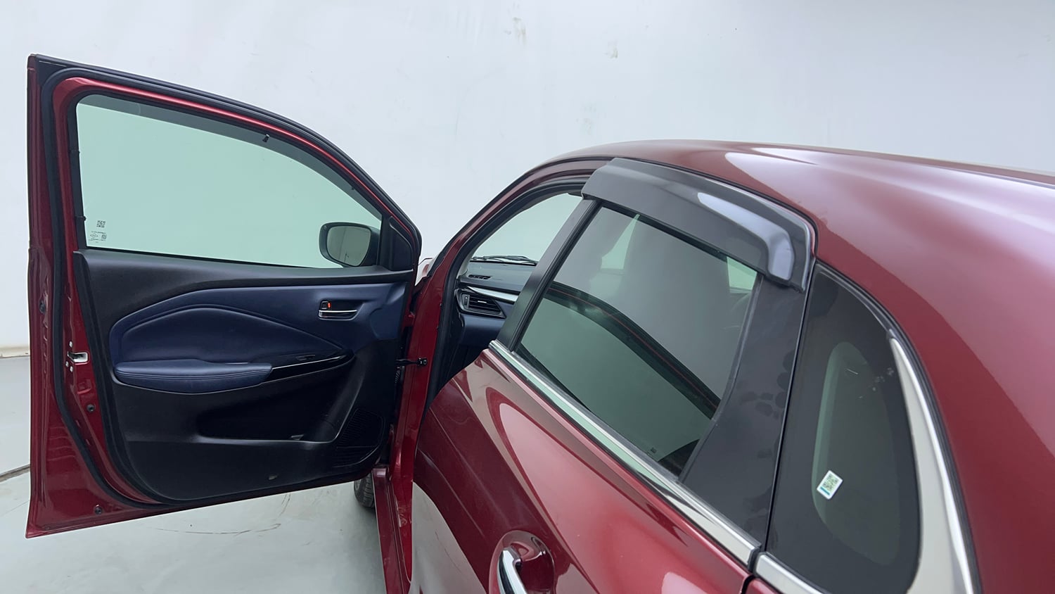 Used 2024 Maruti Suzuki Baleno Alpha AGS Petrol Automatic interior LEFT FRONT DOOR OPEN VIEW