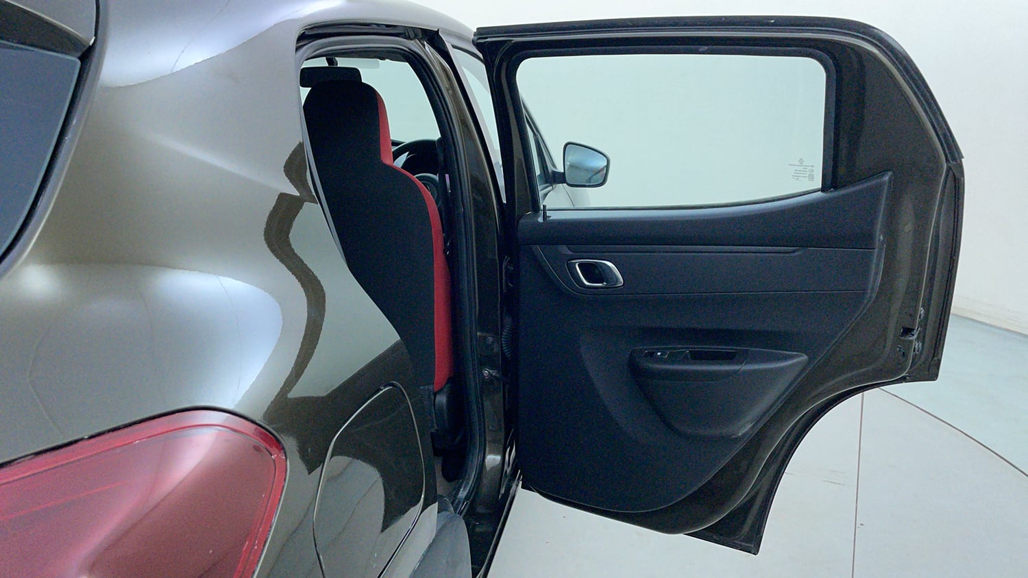 Used 2019 Renault Kwid 1.0 RXT AMT Opt Petrol Automatic interior RIGHT REAR DOOR OPEN VIEW