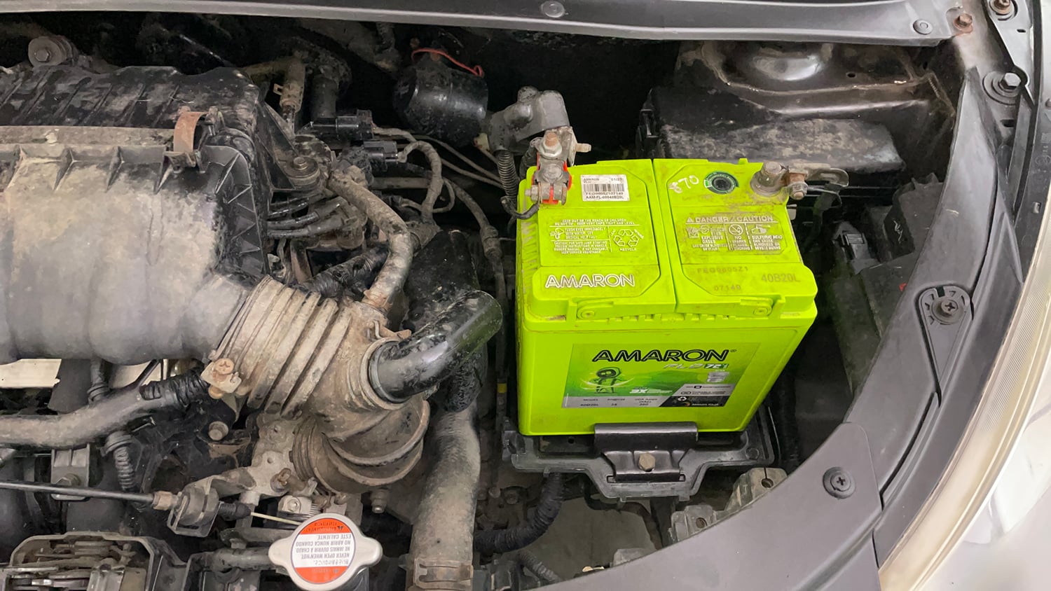 Used 2012 Hyundai i10 Magna 1.2 Kappa2 Petrol Manual engine ENGINE LEFT SIDE VIEW