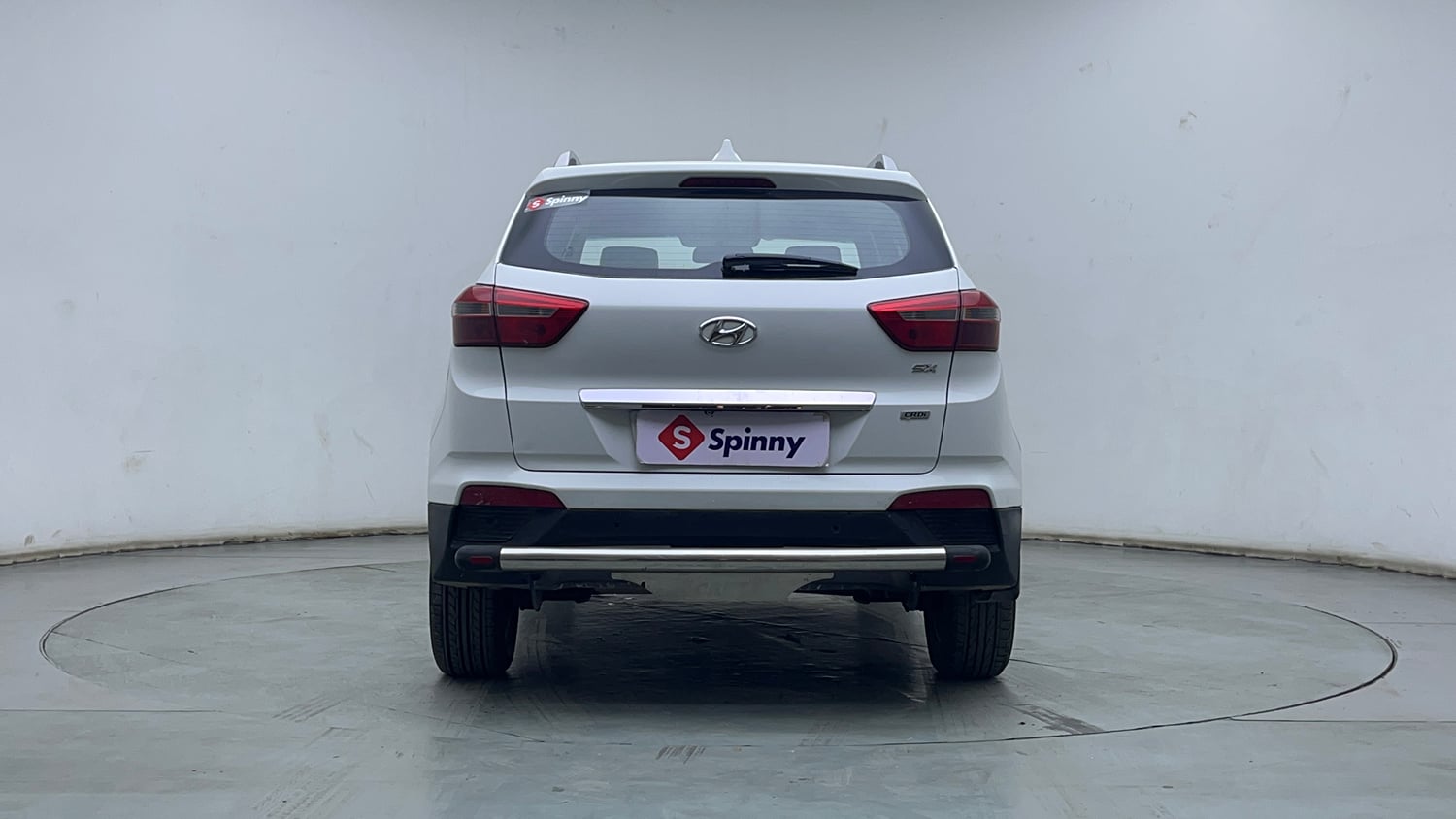 Used 2017 Hyundai Creta SX 1.6 CRDI (O) Diesel Manual exterior BACK VIEW