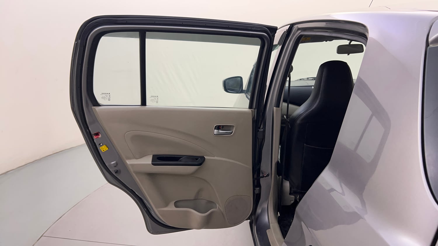 Used 2017 Maruti Suzuki Celerio ZXI (O) AMT Petrol Automatic interior LEFT REAR DOOR OPEN VIEW
