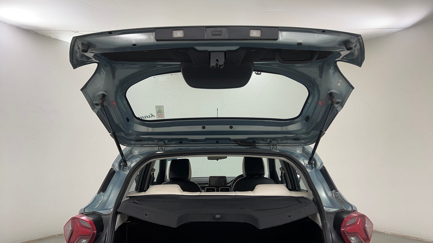 Used 2022 Tata Punch Accomplished Dazzle Pack MT Petrol Manual interior DICKY DOOR OPEN VIEW
