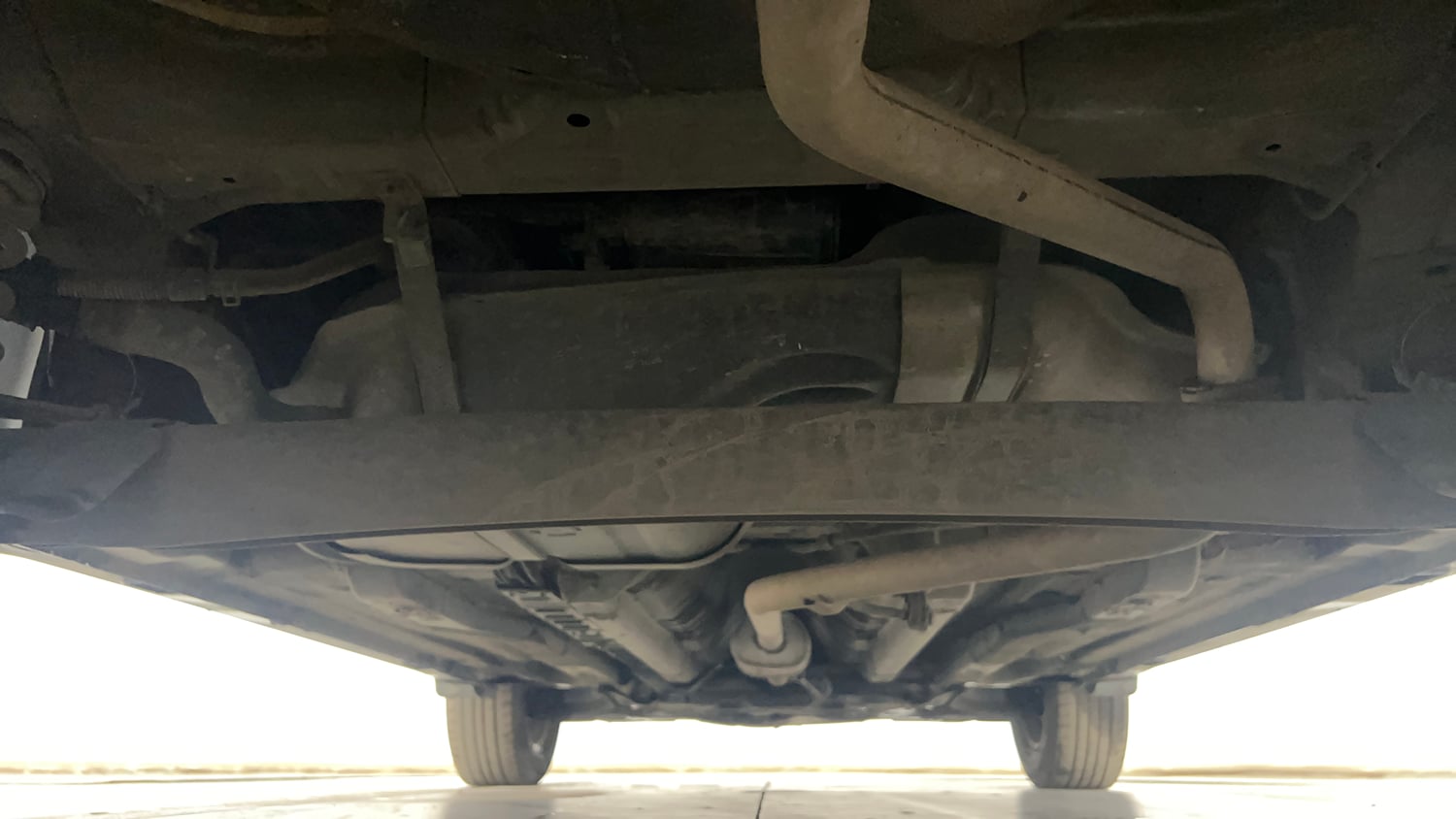 Used 2017 Hyundai Creta SX Plus 1.6  Petrol Petrol Manual extra REAR UNDERBODY VIEW (TAKEN FROM REAR)