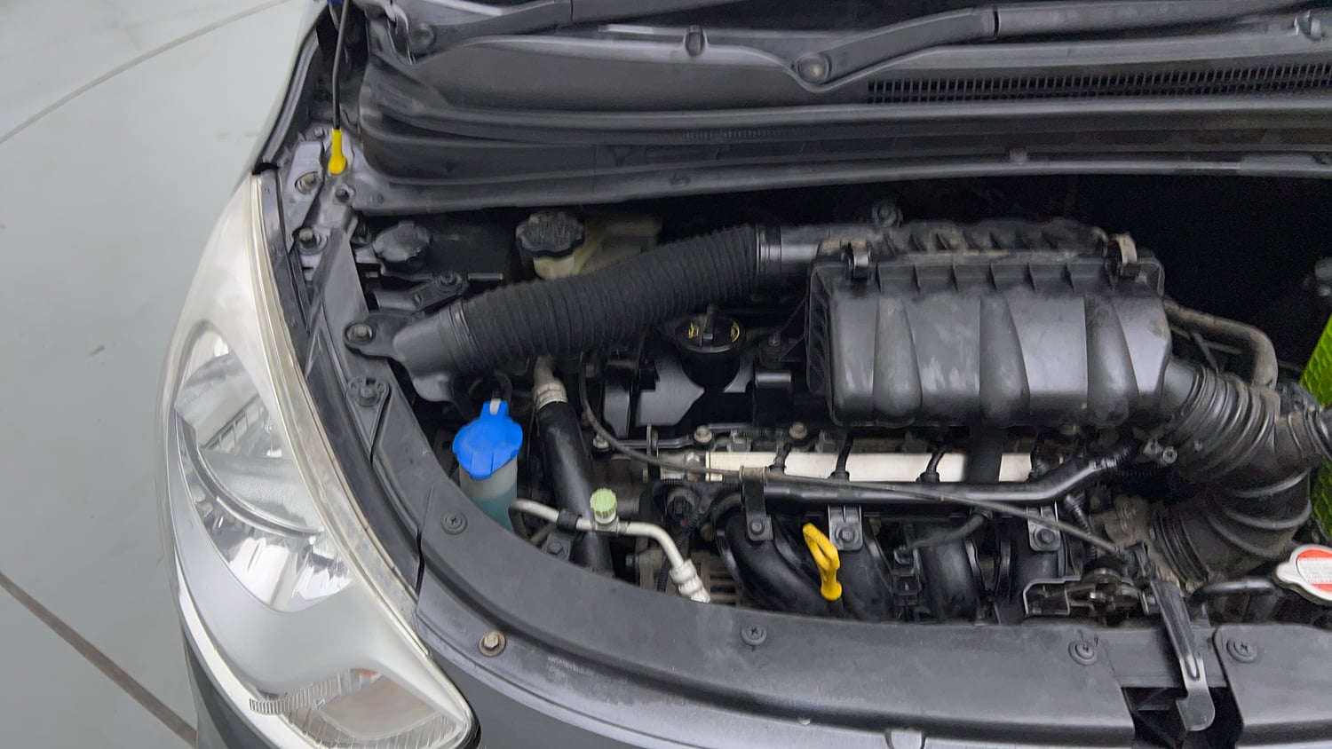 Used 2013 Hyundai i10 Magna 1.2 Kappa2 Petrol Manual engine ENGINE RIGHT SIDE VIEW