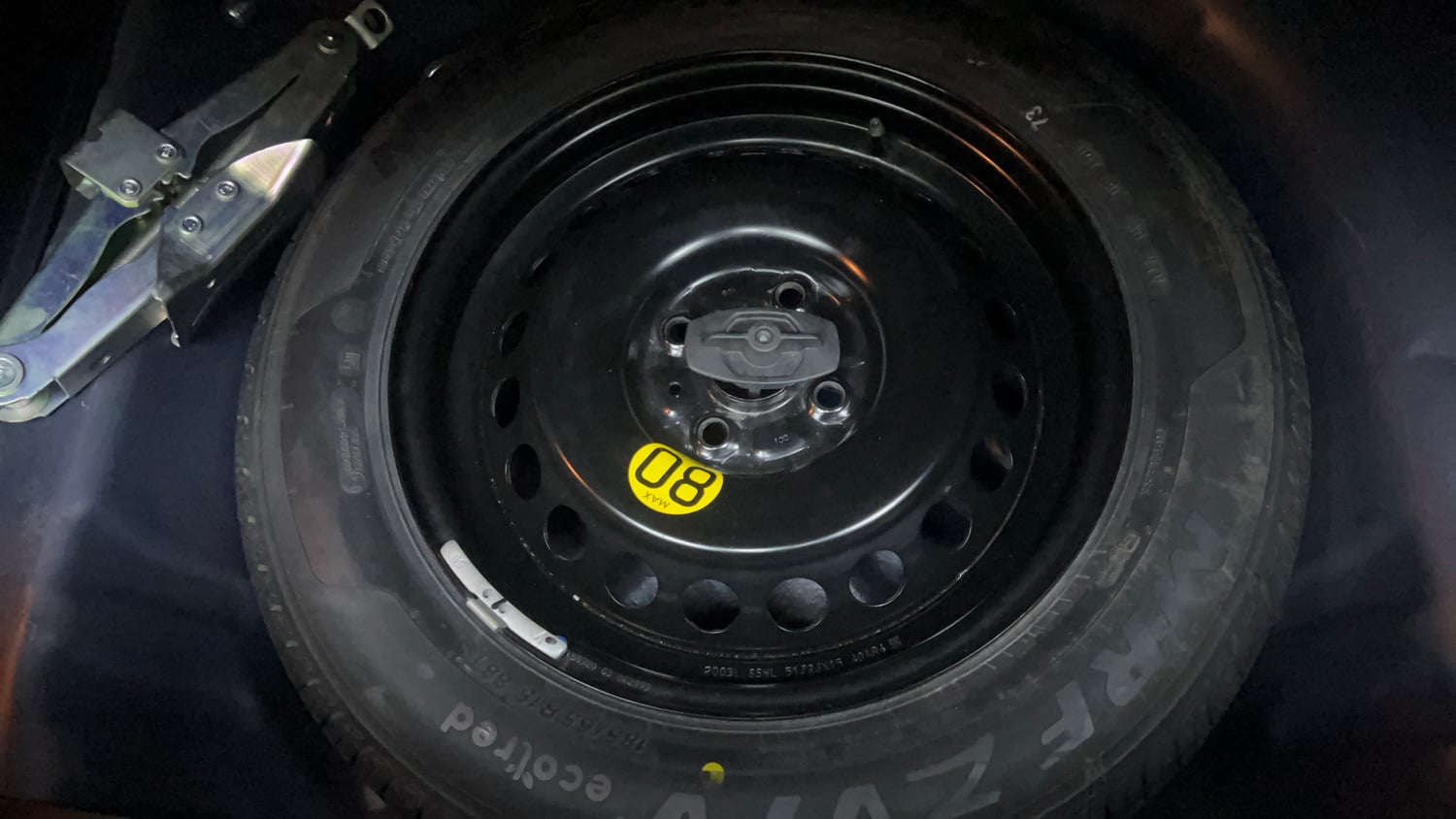 Used 2020 Maruti Suzuki Baleno Zeta Automatic Petrol Automatic tyres SPARE TYRE VIEW