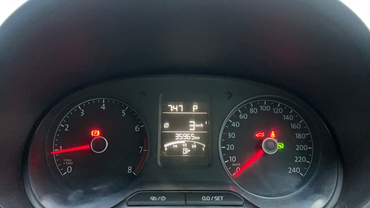 Used 2021 Volkswagen Polo GT Petrol Automatic interior CLUSTERMETER VIEW