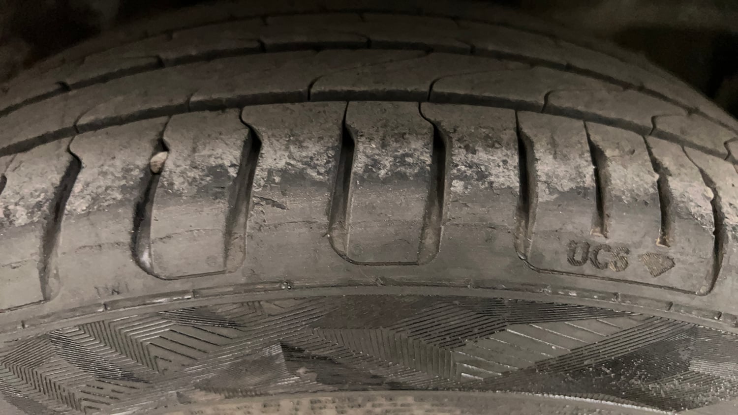 Used 2017 Honda City ZX CVT Petrol Petrol Automatic tyres LEFT REAR TYRE TREAD VIEW