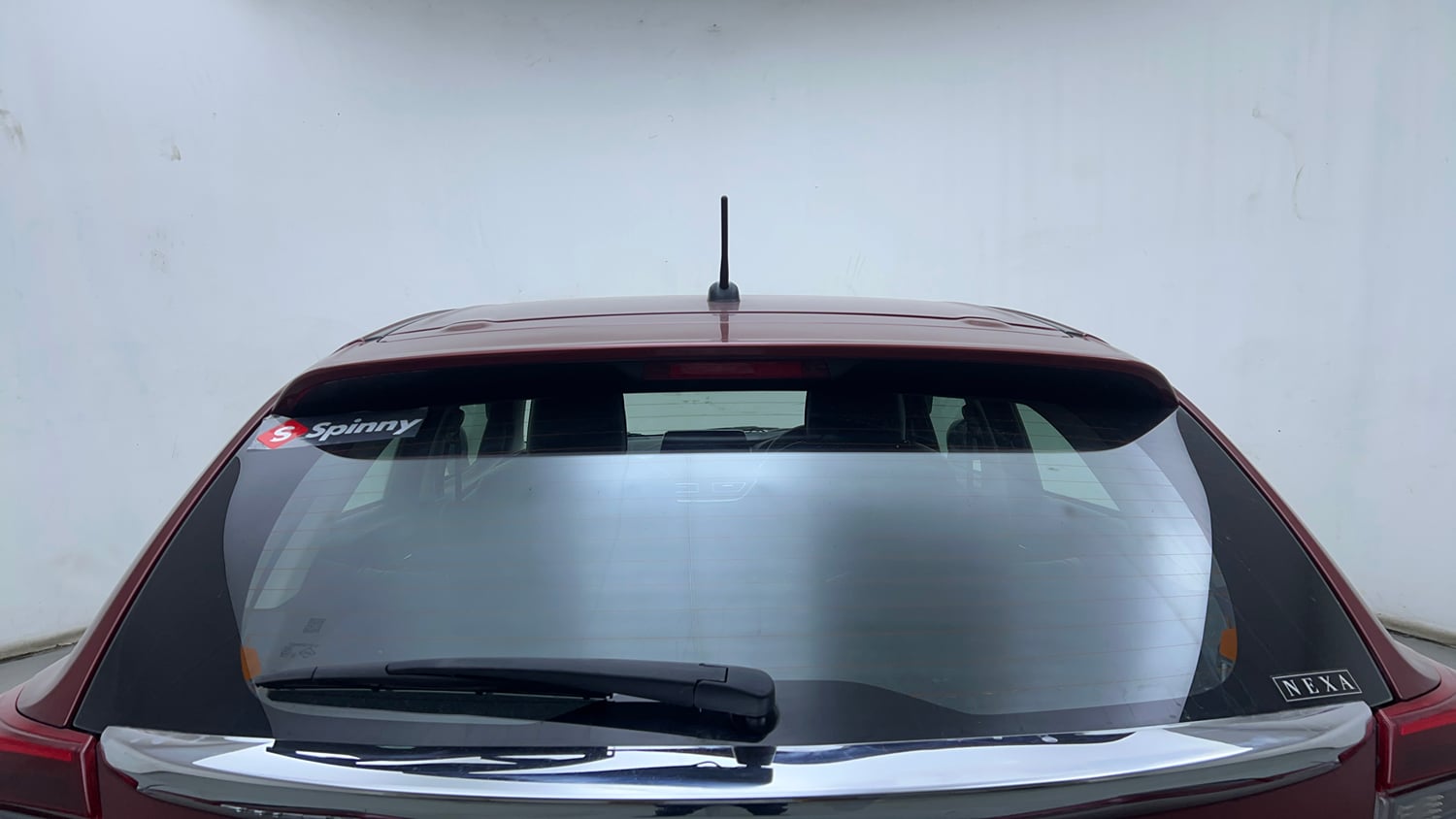 Used 2024 Maruti Suzuki Baleno Alpha AGS Petrol Automatic exterior BACK WINDSHIELD VIEW