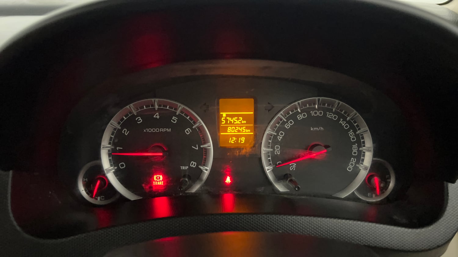 Used 2015 Maruti Suzuki Swift Dzire VXI Petrol Manual interior CLUSTERMETER VIEW