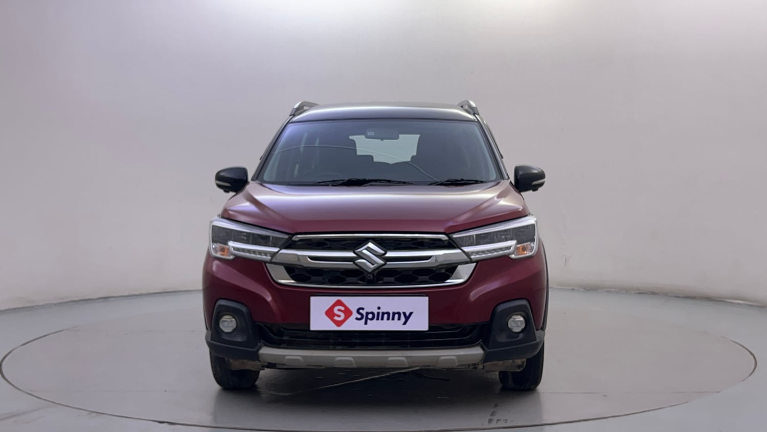 Used 2023 Maruti Suzuki XL6 Alpha Plus AT Petrol Dual Tone Petrol Automatic exterior FRONT VIEW