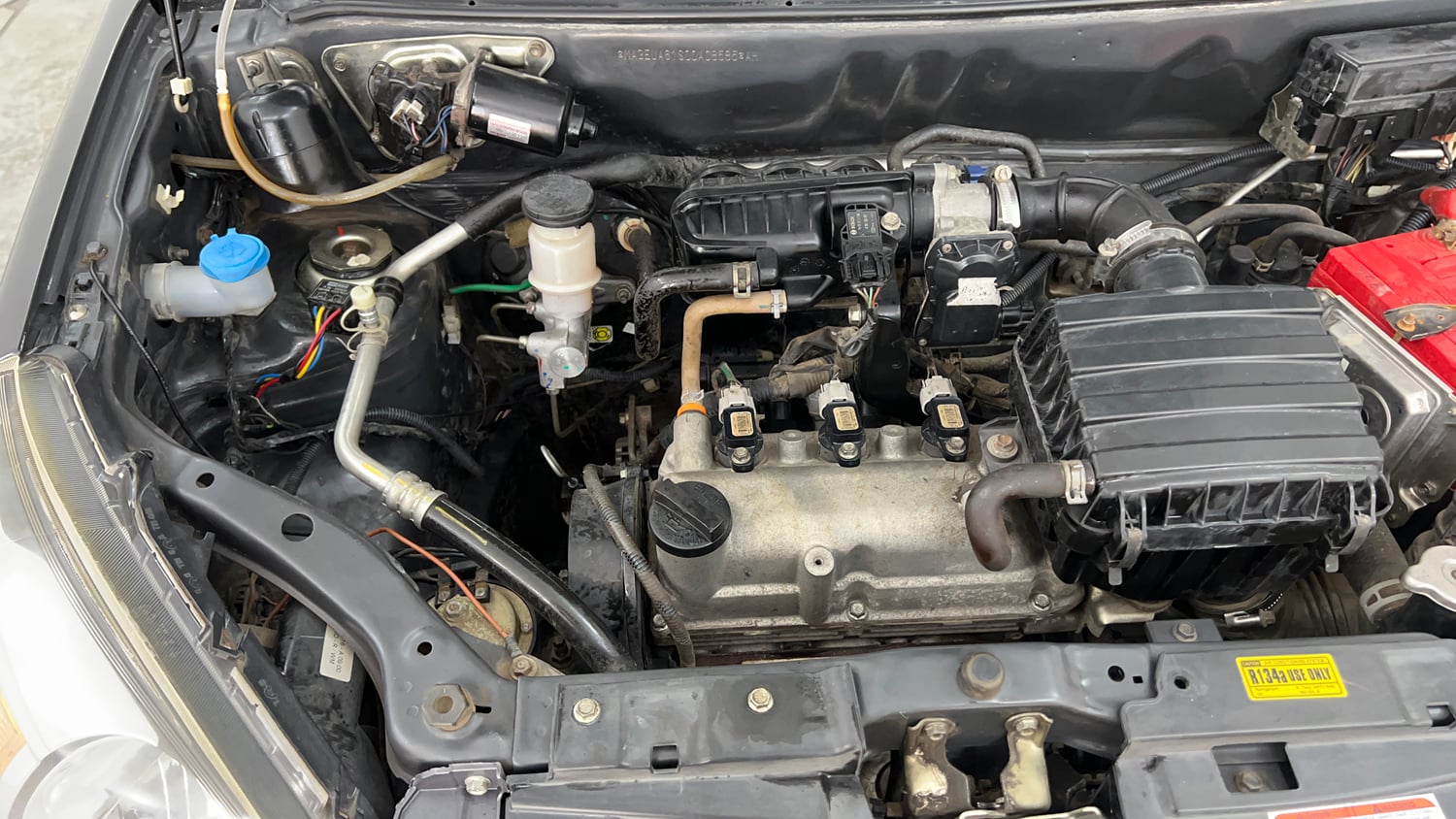 Used 2017 Maruti Suzuki Alto 800 LXi Petrol Manual engine ENGINE RIGHT SIDE VIEW
