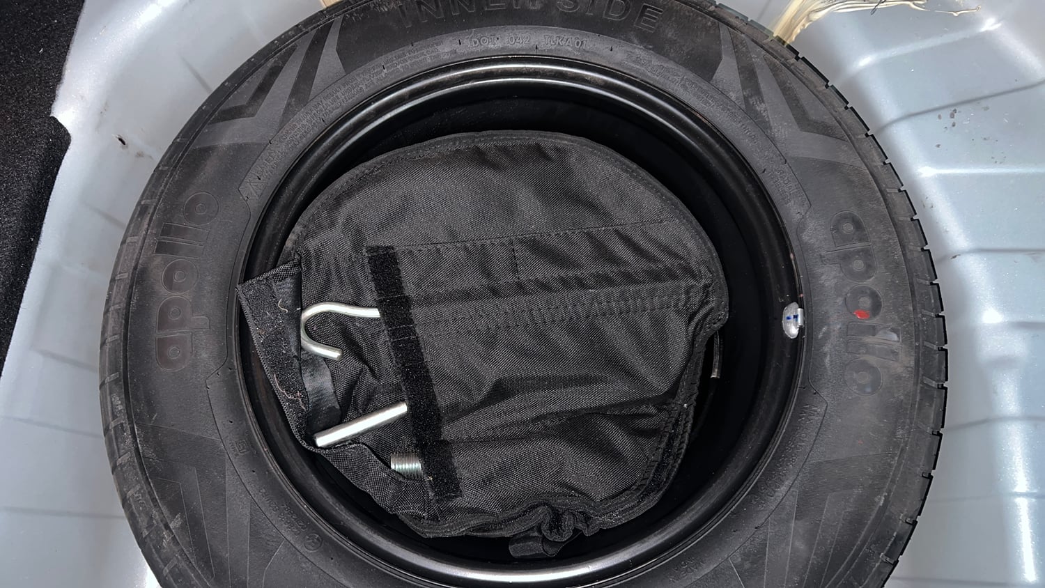 Used 2023 Tata Punch Adventure MT Petrol Manual tyres SPARE TYRE VIEW