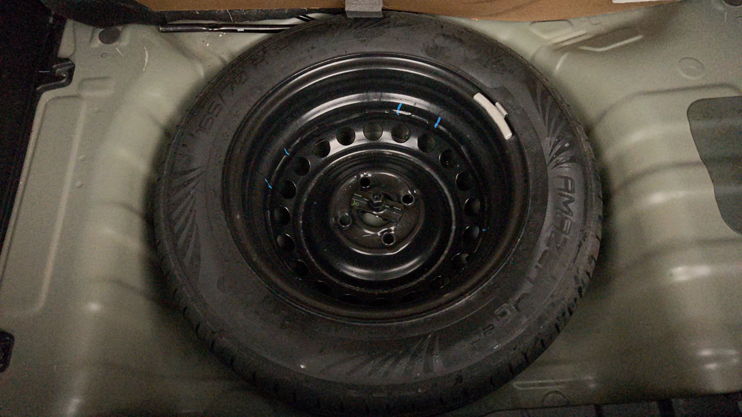 Used 2024 Hyundai Exter S 1.2 MT Petrol Manual tyres SPARE TYRE VIEW