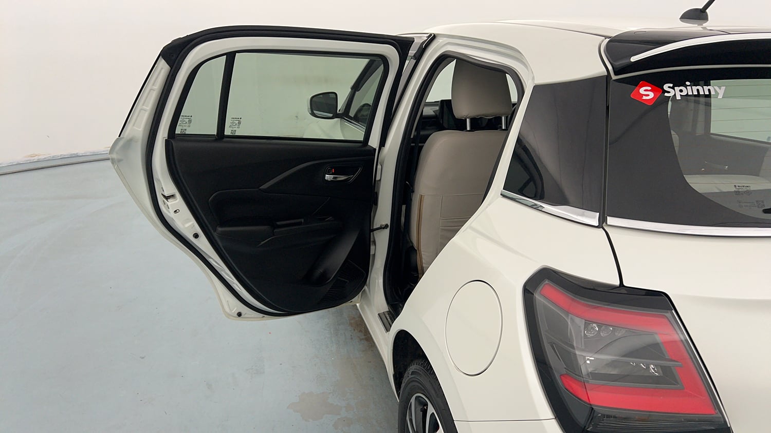 Used 2025 Maruti Suzuki Swift ZXi Plus Petrol Manual interior LEFT REAR DOOR OPEN VIEW
