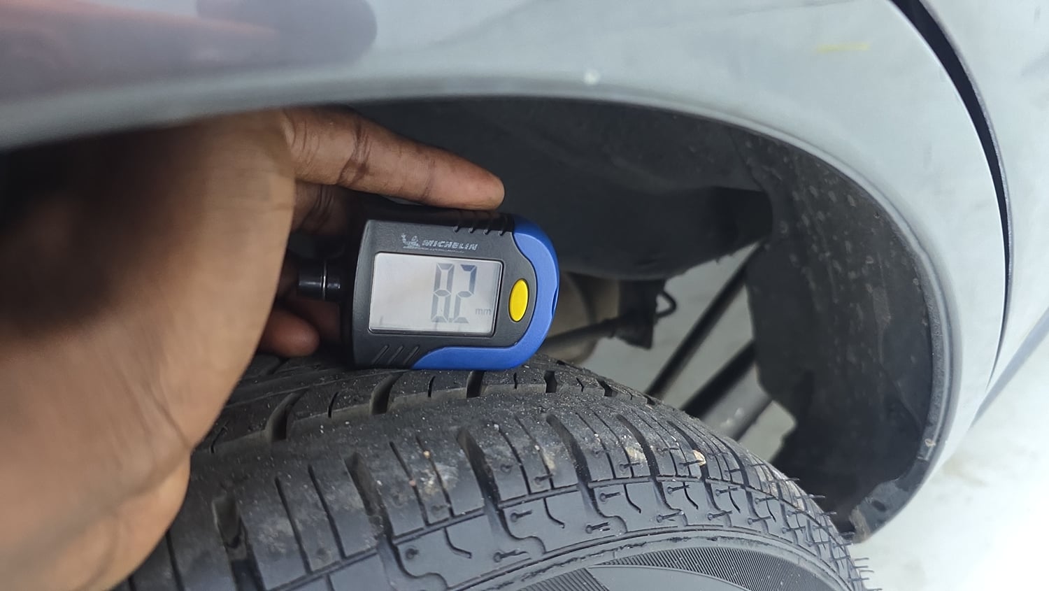 Used 2017 Maruti Suzuki Alto K10 VXi Petrol Manual tyres RIGHT REAR TYRE TREAD VIEW