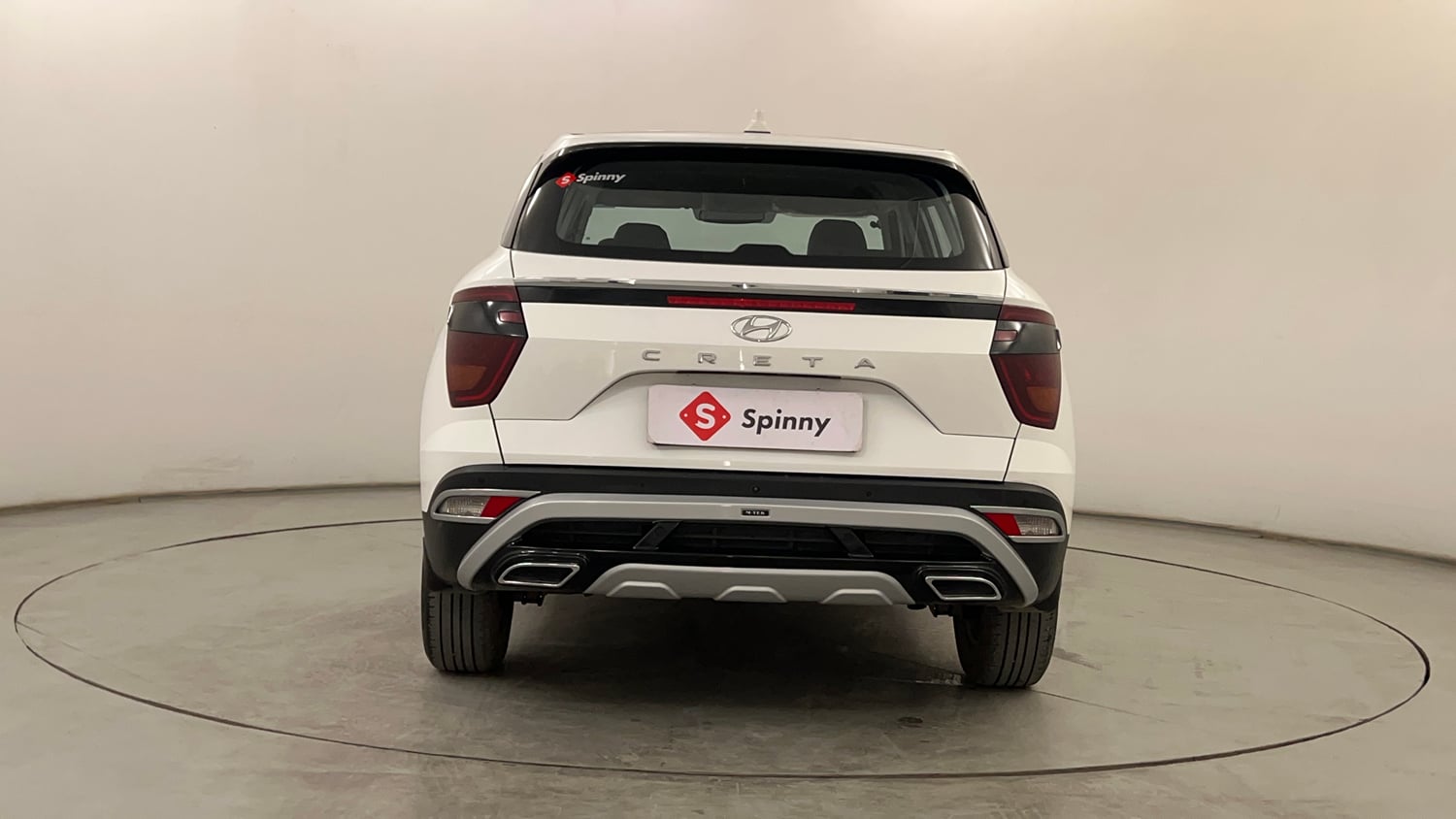 Used 2023 Hyundai Creta E 1.5 Petrol Petrol Manual exterior BACK VIEW