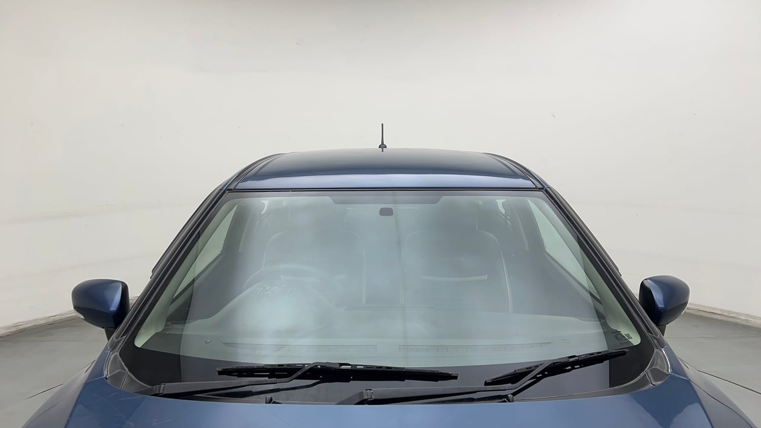 Used 2018 Maruti Suzuki Baleno Delta 1.2 Petrol Manual exterior FRONT WINDSHIELD VIEW