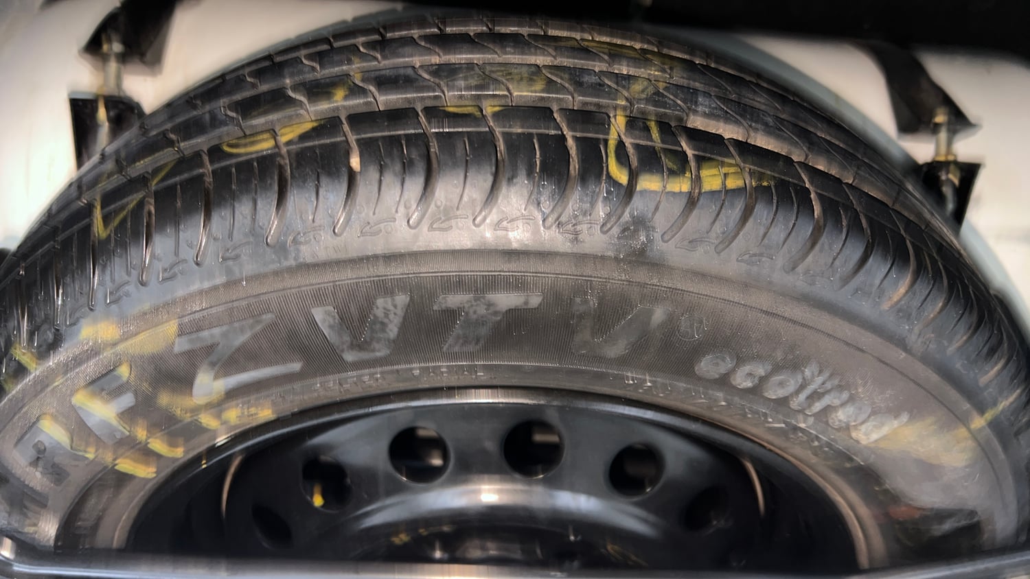 Used 2024 Maruti Suzuki Wagon R VXI 1.0 CNG Cng Manual tyres SPARE TYRE VIEW