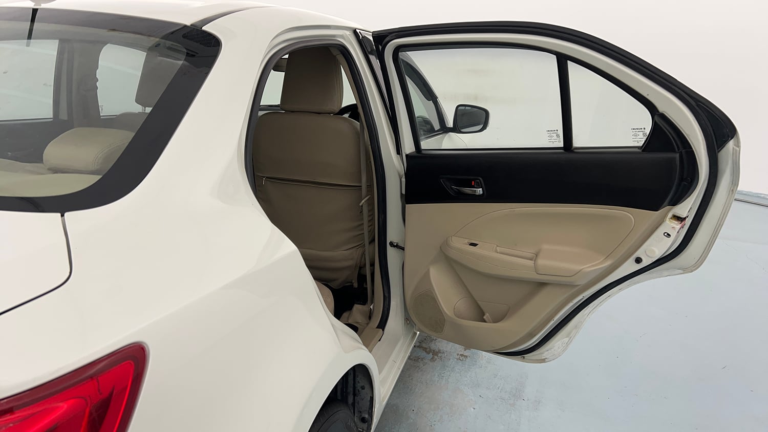 Used 2018 Maruti Suzuki Dzire VXi AMT Petrol Automatic interior RIGHT REAR DOOR OPEN VIEW