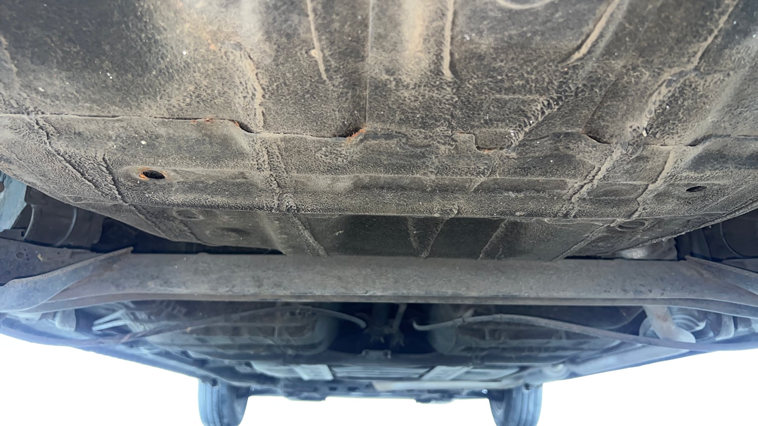 Used 2016 Honda Jazz V AT Petrol Petrol Automatic extra REAR UNDERBODY VIEW (TAKEN FROM REAR)