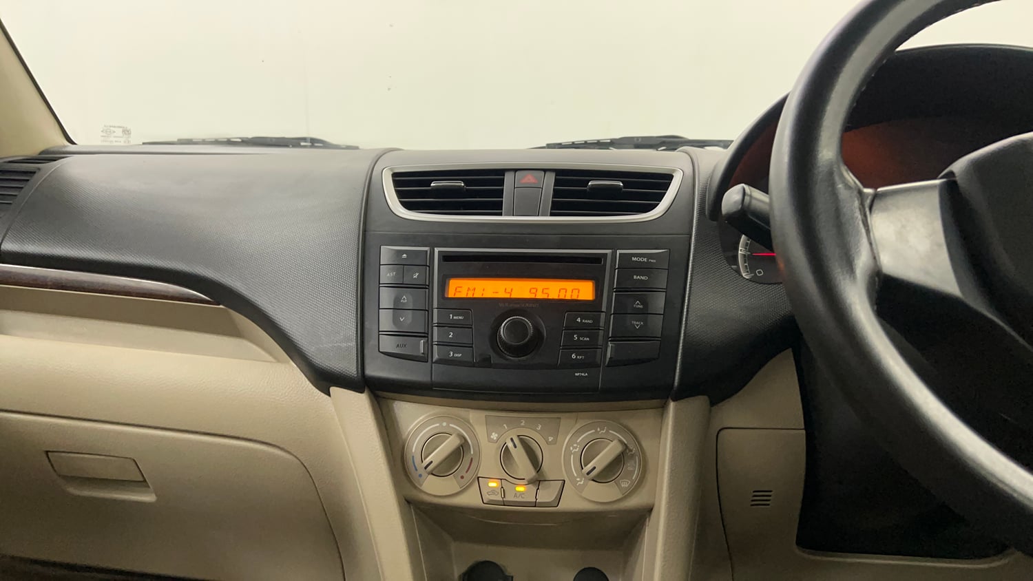 Used 2013 Maruti Suzuki Swift Dzire Automatic Petrol Automatic interior MUSIC SYSTEM & AC CONTROL VIEW