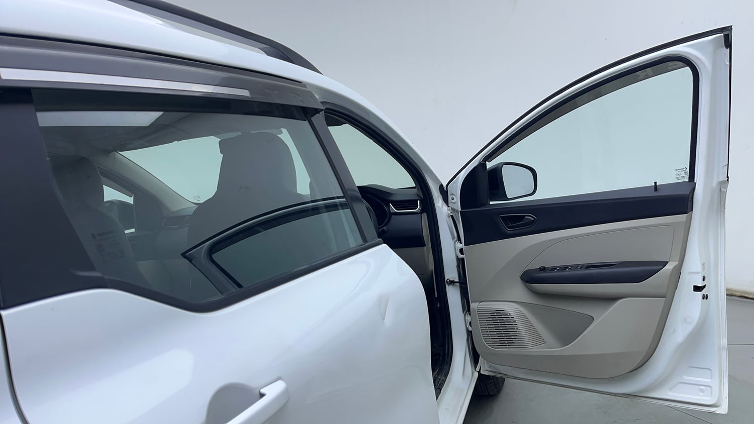 Used 2023 Renault Triber RXT EASY-R AMT Petrol Automatic interior RIGHT FRONT DOOR OPEN VIEW