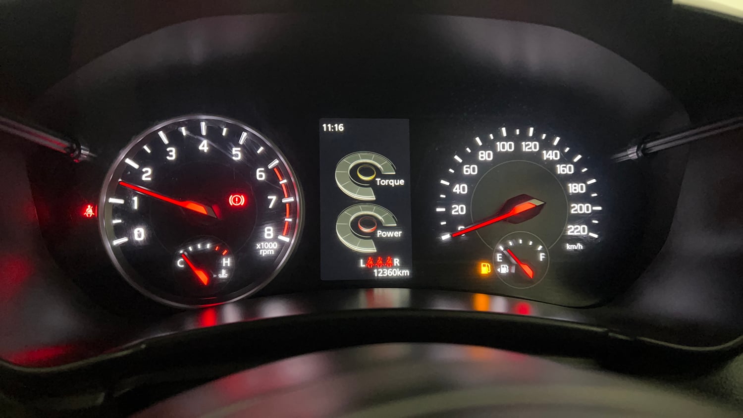 Used 2025 Maruti Suzuki Swift ZXi Plus Petrol Manual interior CLUSTERMETER VIEW