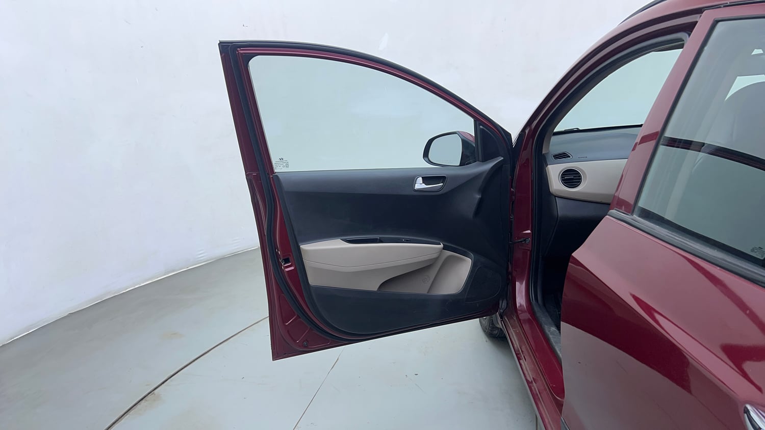 Used 2016 Hyundai Grand i10 Asta AT 1.2 Kappa VTVT Petrol Automatic interior LEFT FRONT DOOR OPEN VIEW